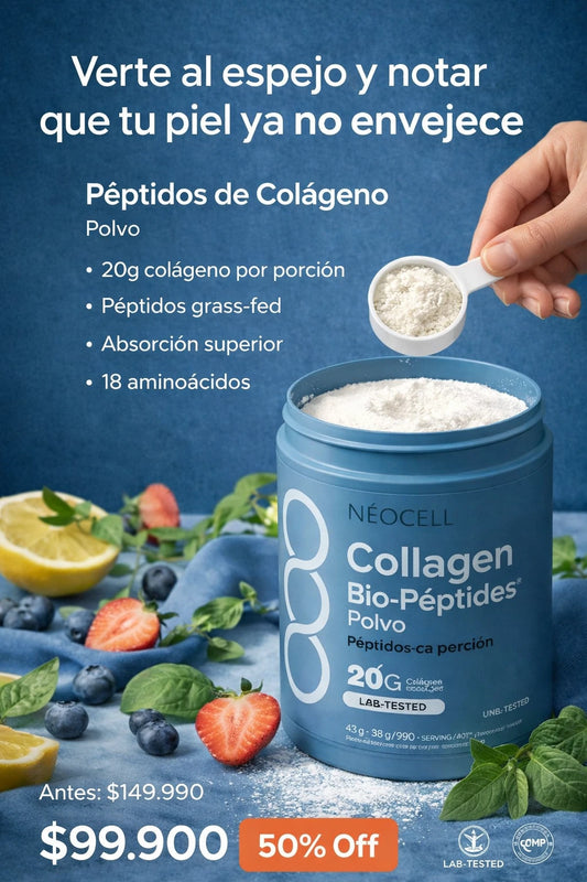 NeoCell Polvo de Bio-Péptidos de Colágeno | 22 onzas